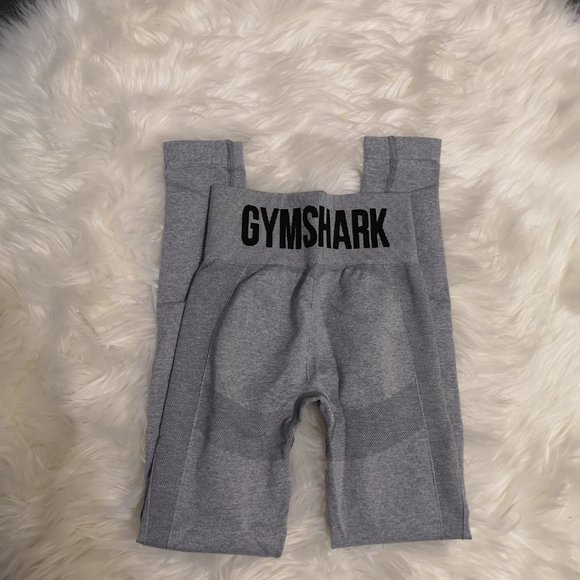 Gymshark OG High Waisted Flex Leggings in Light Grey Marl - Picture 5 of 6